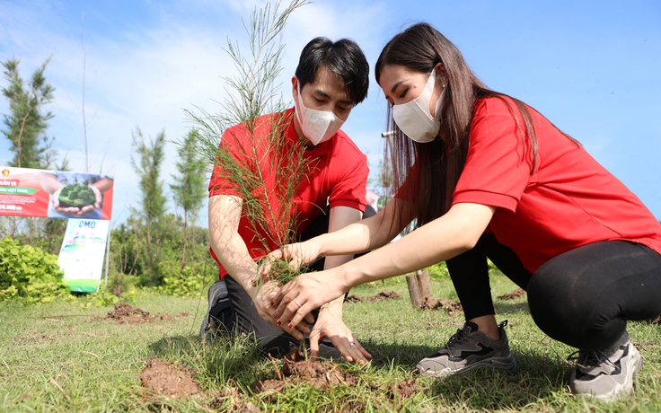 10 ha rừng và 30.000 cây xanh tạo màn chắn xanh Việt Nam