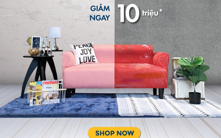 Index Living Mall miễn phí dọn sofa, ưu đãi nhân đôi