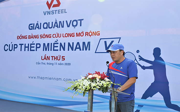 Sôi nổi giải quần vợt ĐBSCL mở rộng - Cúp Thép Miền Nam /V/ lần thứ 5