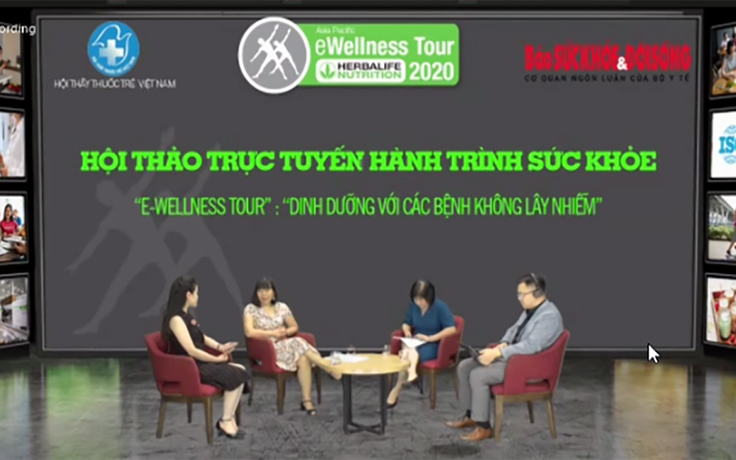 Herbalife Việt Nam tổ chức hội thảo trực tuyến ‘Hành trình sức khỏe’