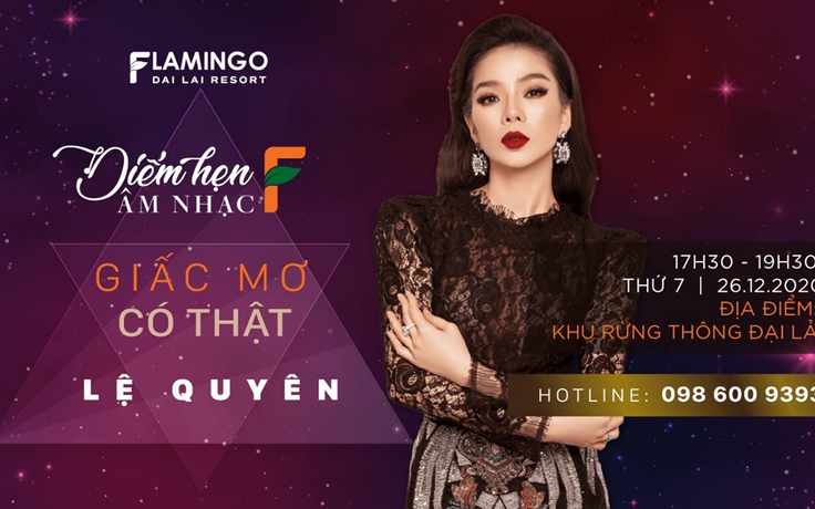 Điểm hẹn Âm nhạc F tháng 12: Minishow Lệ Quyên 'Giấc mơ có thật'