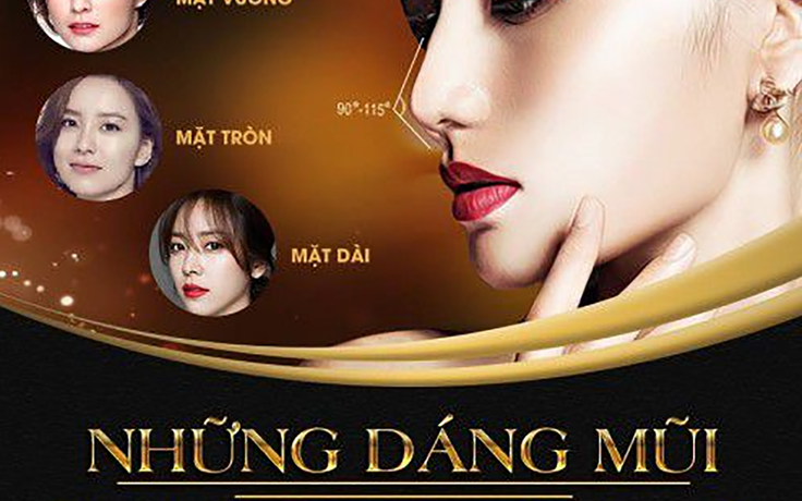 Làm sao để biết gương mặt phù hợp với dáng mũi nào