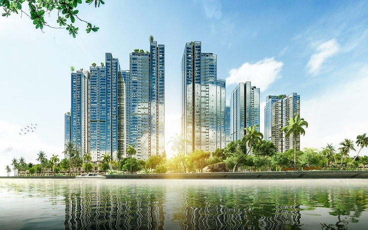 Khu Nam Sài Gòn xuất hiện ốc đảo xanh với quy mô 9 tòa tháp