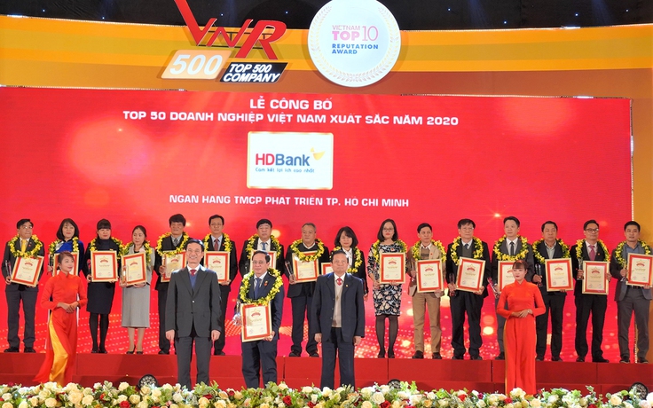 HDBank - Doanh nghiệp xuất sắc năm 2020