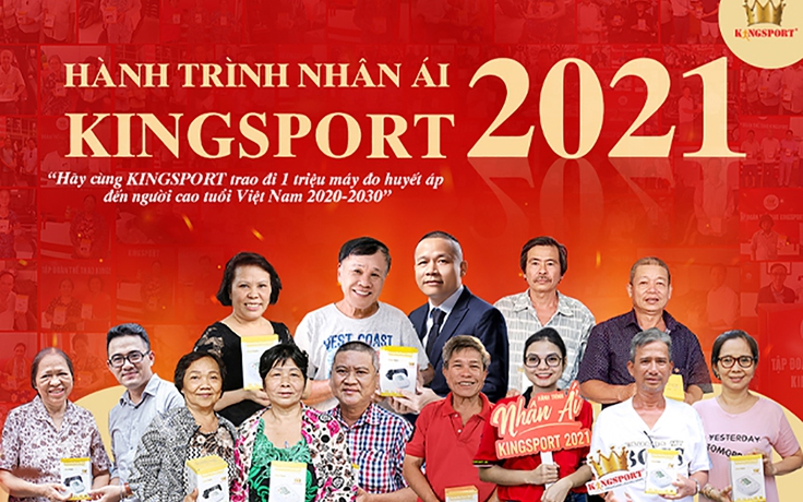 Khởi động 'Hành trình nhân ái KINGSPORT 2021'