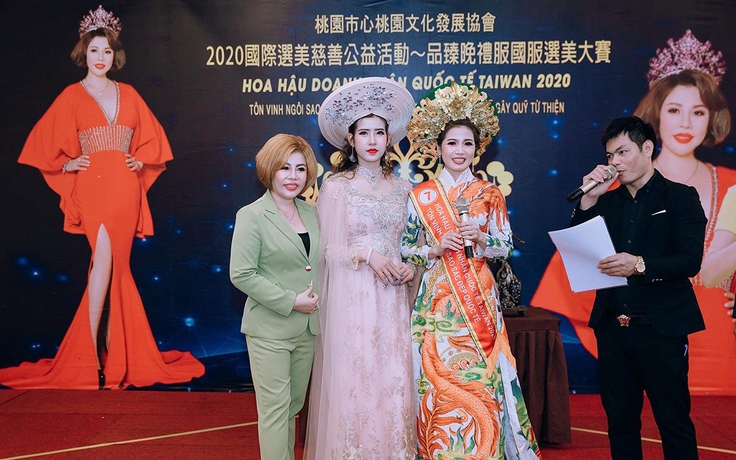 Hoa hậu Doanh nhân Quốc tế Taiwan 2019 Hàn Thanh Tâm xinh đẹp, tài năng, nhân ái