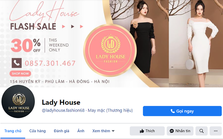Lady House - Thương hiệu thời trang thiết kế mới tại Hà Nội