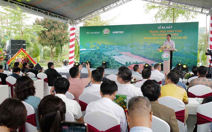 Lễ ra mắt trang trại sinh thái và thương hiệu phân bón hữu cơ Ba Con Bò