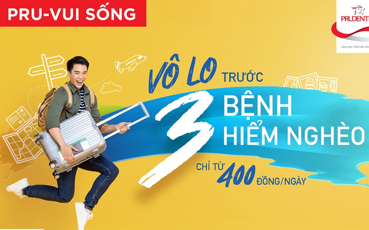 PRU-Vui Sống - giải pháp bảo hiểm trực tuyến đầu tiên cho 3 bệnh hiểm nghèo