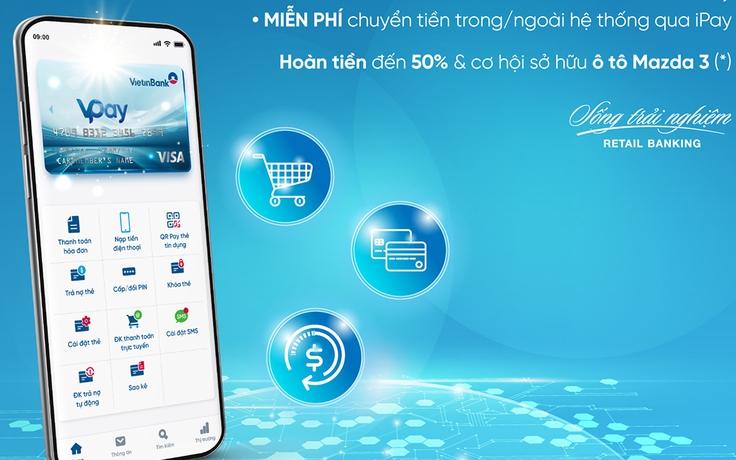 Mở thẻ VPAY - Ngất ngây ưu đãi