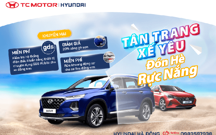 Tối ưu chi phí, tân trang xế yêu tại Hyundai Hà Đông