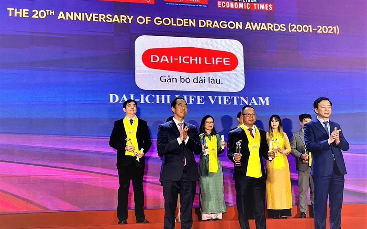 Dai-ichi Life VN được vinh danh lần thứ 12 liên tiếp tại Chương trình Rồng Vàng