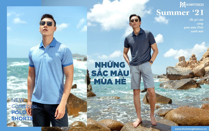 Summer Lookbook 2021: Polo Khatoco - những sắc màu mùa hè