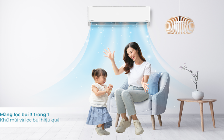 Lọc bụi mịn PM2.5 hiệu quả với 5 mẫu điều hòa chất lượng của Casper