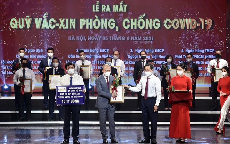 PVcomBank tiếp tục đóng góp 15 tỉ đồng phòng, chống Covid-19