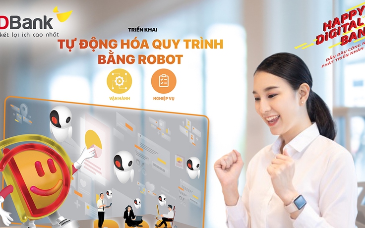 HDBank đẩy mạnh chuyển đổi số với công nghệ tự động hóa RPA