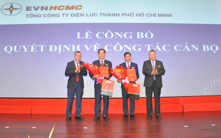 Điện lực TP.HCM bổ nhiệm hai phó tổng giám đốc mới