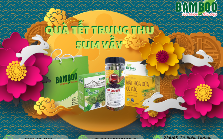 Ưu đãi Trung thu - Quà tặng Đoàn viên Bamboo an toàn cho sức khỏe cộng đồng