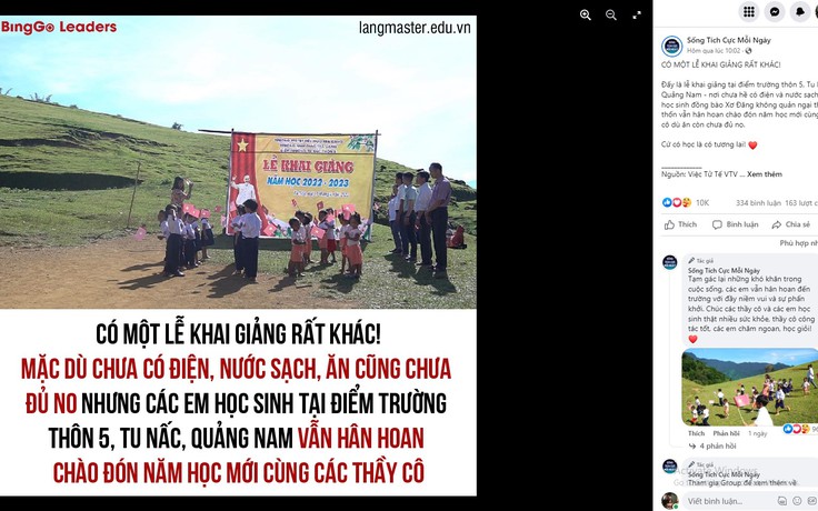 ‘Sống Tích Cực Mỗi Ngày’: Fanpage triệu like truyền cảm hứng cho cộng đồng