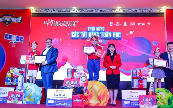 Chung kết cuộc thi Toán tư duy Mathnasium Championship mùa 7