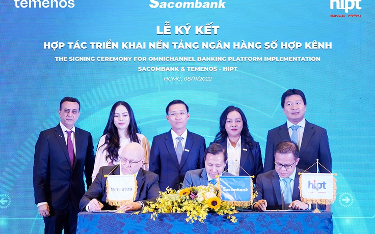 Sacombank hợp tác triển khai nền tảng ngân hàng hợp kênh với liên danh Temenos - HiPT