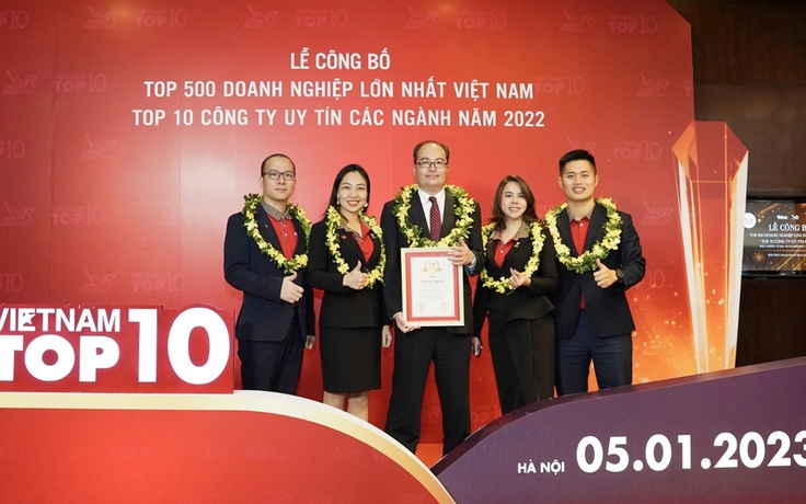 Dai-ichi Life Việt Nam xuất sắc trong Top 500 Doanh nghiệp lớn nhất Việt Nam năm 2022