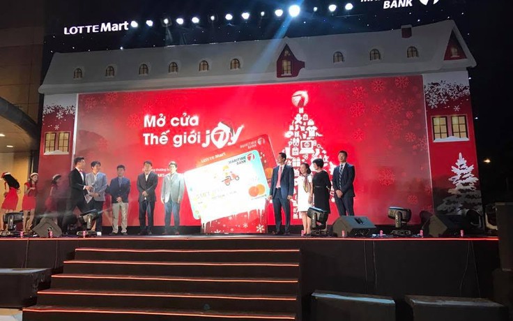 Phát hành thẻ đồng thương hiệu Lotte Mart - Maritime Bank