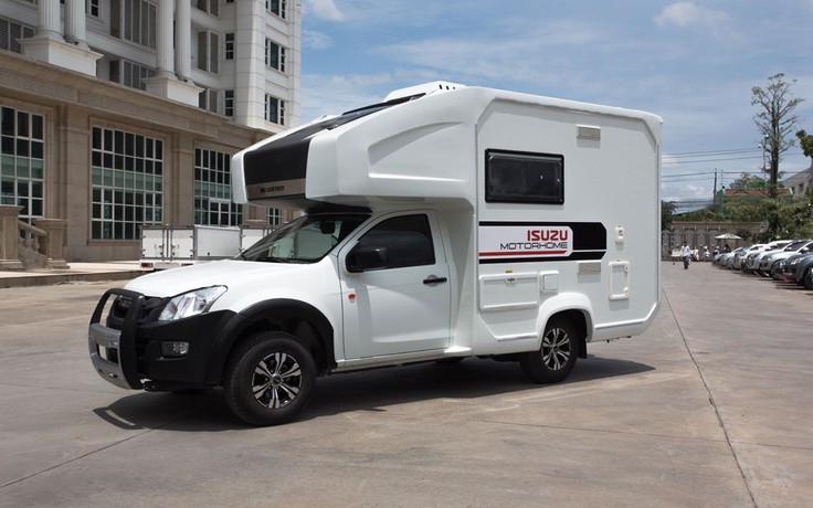 Isuzu giới thiệu phiên bản đặc biệt Motorhome tại Triển lãm ô tô 2017