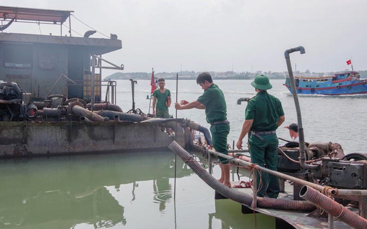 Lập chuyên án triệt phá băng nhóm khai thác cát lậu