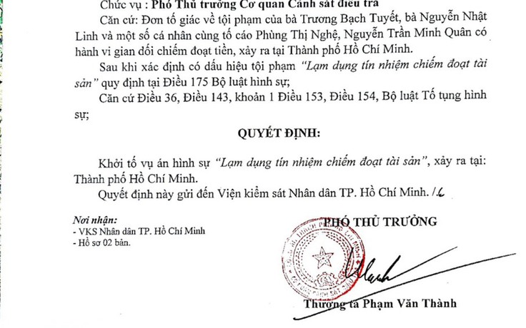 Dùng chiêu lập ngân hàng để lừa hàng trăm tỉ đồng