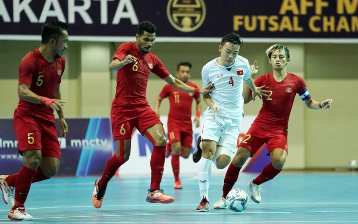 Tuyển futsal Việt Nam trắng tay tại AFF 2018