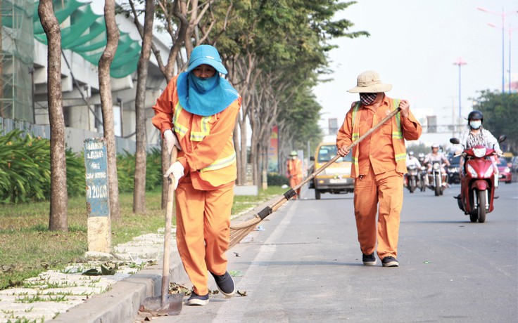 TP.HCM: Xịt rửa hàng chục tuyến đường để ứng phó ô nhiễm không khí