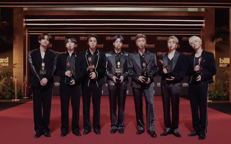 BTS đoạt 4 giải Billboard Music Awards 2021