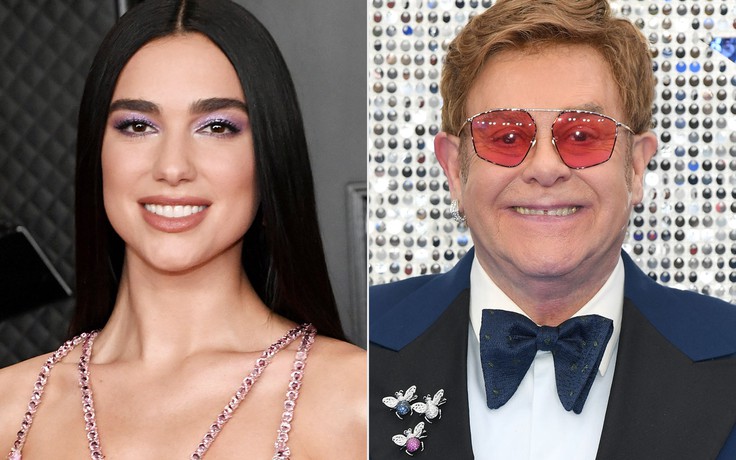 Dua Lipa cho biết việc phát hành bài hát mới với Elton John là 'niềm vinh dự’