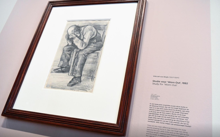 Công bố bức tranh chưa từng lộ diện của danh họa Van Gogh