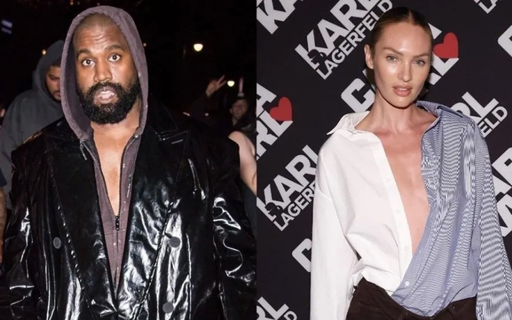Kanye West và siêu mẫu nội y Candice Swanepoel đang hẹn hò?