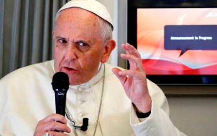 Giáo hoàng Francis: Tự do báo chí cũng có những giới hạn