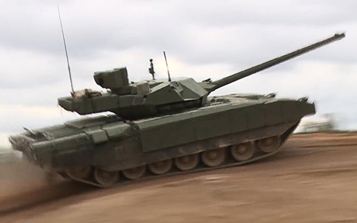Tình báo Anh đánh giá cao siêu xe tăng Armata của Nga