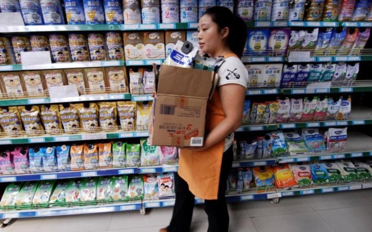 Hồng Kông cấm bán sữa trẻ em Physiolac Relay 1 của Pháp