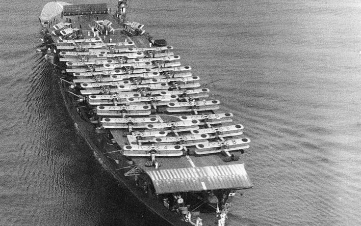 Phát hiện xác tàu sân bay Nhật bị đánh đắm trong hải chiến Midway