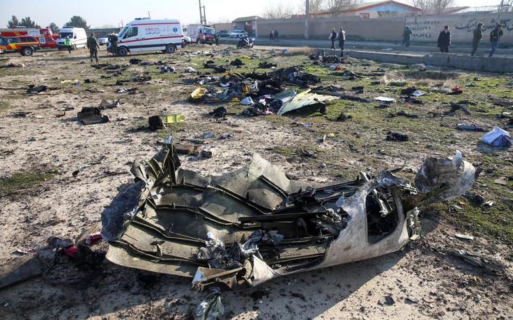 Tình báo phương Tây nói không có chứng cứ máy bay Ukraine bị bắn hạ ở Iran