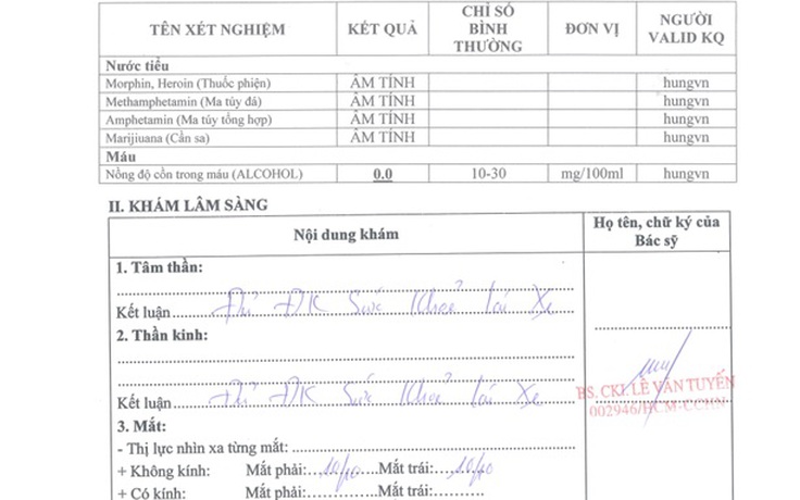 Cảnh báo làm giả giấy khám sức khỏe lái xe của Bệnh viện Nguyễn Tri Phương