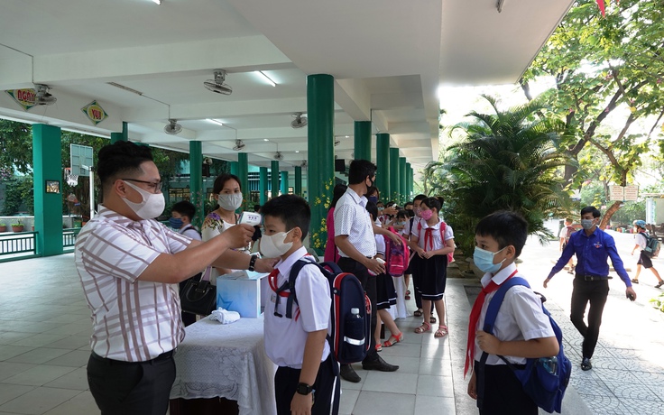 Đà Nẵng không bắt buộc học sinh đeo khẩu trang trong giờ học
