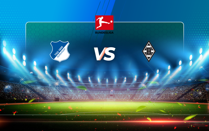 Trực tiếp bóng đá Hoffenheim vs B. Monchengladbach, Bundesliga, 01:30 22/04/2021