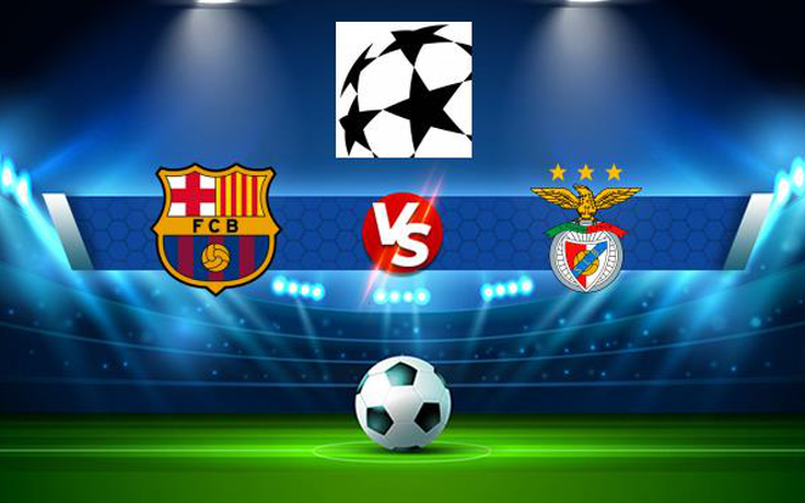 Trực tiếp bóng đá Barcelona vs Benfica, Champions League, 03:00 24/11/2021