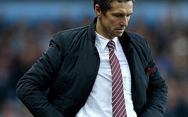 Giải cứu Aston Villa bất thành, HLV Remi Garde bị sa thải