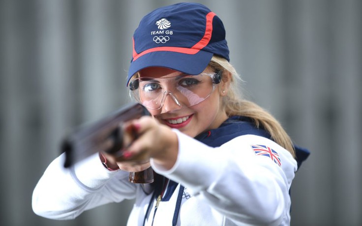 Người đẹp bắn đĩa bay 'săn vàng' Olympic