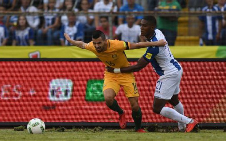 Play-off World Cup liên lục địa: Úc giành lợi thế trước Honduras
