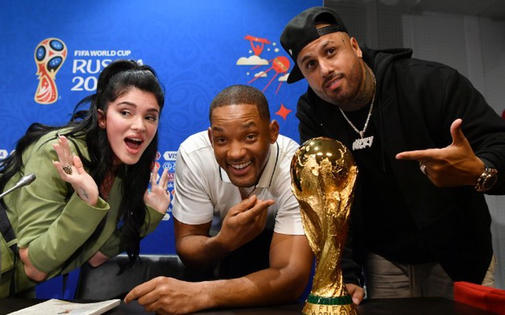 Tài tử Will Smith biểu diễn trong lễ bế mạc World Cup