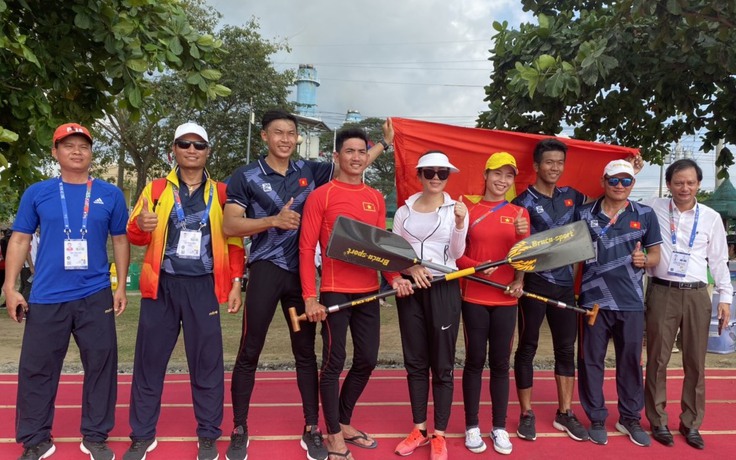 Canoeing Việt Nam đoạt HCV đầu tiên tại SEA Games 30